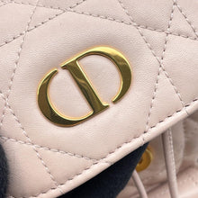 将图像加载到图库查看器中，Dior Dior Caro Macrocannage Backpack PinkM6302UNOZ_M413 Lambskin Size Small
