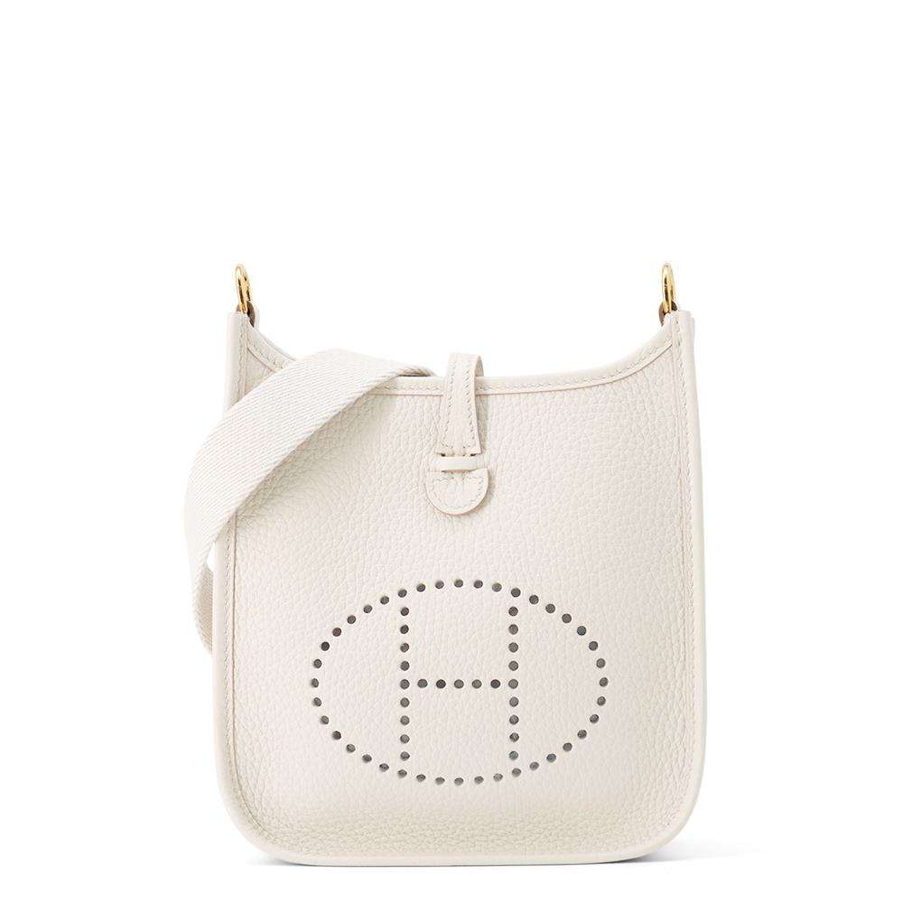 HERMES Evelyne Long Beton Taurillon Clemence Size TPM