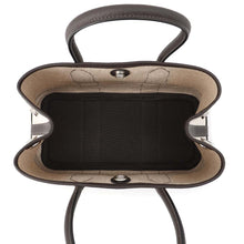 Load image into Gallery viewer, HERMES Neo Garden Ecru/Beige/Ebene Toile H Viking Negonda Leather Size 23
