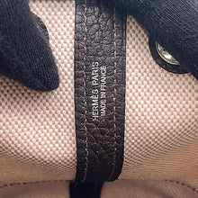 Load image into Gallery viewer, HERMES Neo Garden Ecru/Beige/Ebene Toile H Viking Negonda Leather Size 23
