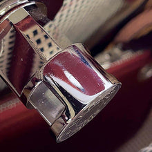 Load image into Gallery viewer, HERMES Herbag zip RougeSellier/Black/White Toile Quadrille Vache Hunter Leather Size 31(PM)
