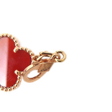 将图像加载到图库查看器中，Van Cleef &amp; Arpels Vintage Alhambra Bracelet 5 motifsVCARP7RP00 18K Pink Gold

