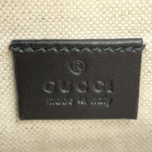 Load image into Gallery viewer, GUCCI GG embossed crossbody bag Black645093 Leather
