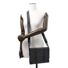 Load image into Gallery viewer, LOUIS VUITTON trunk messenger NoirM45727 Monogram Eclipse Size PM
