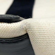 Load image into Gallery viewer, BALENCIAGA Navy Cabas S Natural/Black339933 Canvas Leather Size S
