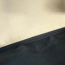 Load image into Gallery viewer, BALENCIAGA Navy Cabas S Natural/Black339933 Canvas Leather Size S
