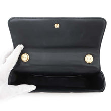 Load image into Gallery viewer, CELINE Chain Matelasse MonoChrome Shoulder Black111273EPZ Goatskin Leather
