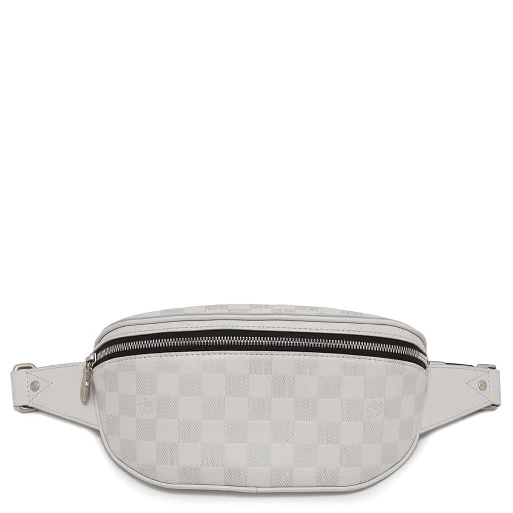LOUIS VUITTON Canvas・Bumbag BlancN40326 Damier Infini Leather