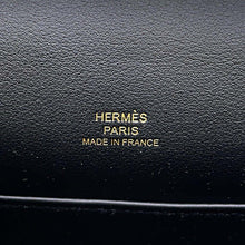 Load image into Gallery viewer, HERMES PochetteKelly Black Swift Leather
