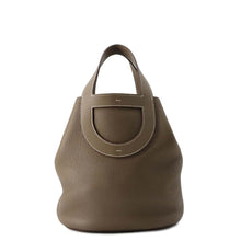 将图像加载到图库查看器中，HERMES in-the-loop Tote Bag Etoupe Taurillon Clemence Swift Leather Size 23
