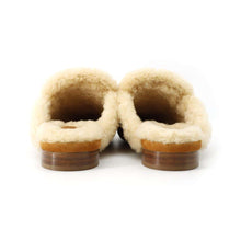Load image into Gallery viewer, HERMES ★Oz Mule Natural/Ecru Chevre Velour Sheepskin Size 36
