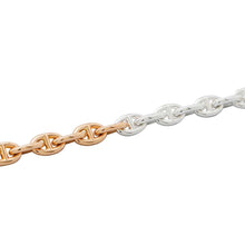 Load image into Gallery viewer, HERMES ★Chaine d&#39;Ancre Double Tour Bracelet 37 links Size PM SV925 K18PG
