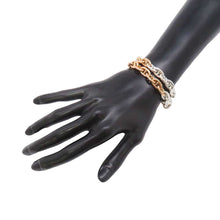 Load image into Gallery viewer, HERMES Chaine d&#39;Ancre Double Tour Bracelet 37 links Size PM SV925 K18PG
