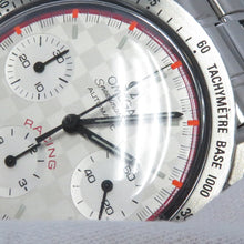 将图像加载到图库查看器中，OMEGA Speedmaster Racing Michael Schumacher_Limited to 4000 units W39mm Stainless Steel Black Dial3517.3
