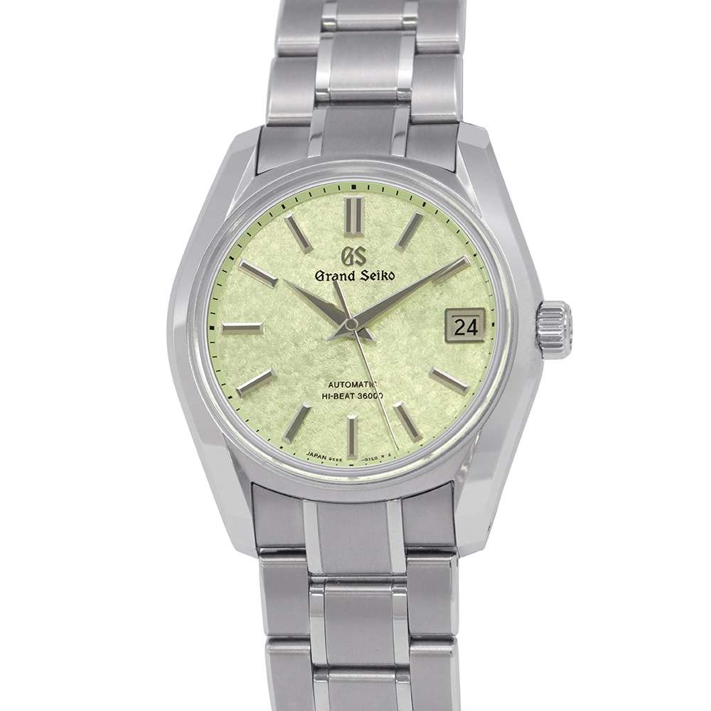 SEIKO Heritage Collection 62GS Mechanical Hi-Beat36000 W38mm Stainless Steel Light Green DialSBGH343