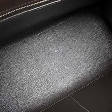 将图像加载到图库查看器中，HERMES Kelly Retourne Ebene/Chocolat Troika Evercalf Leather Size 28
