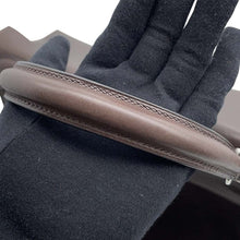 将图像加载到图库查看器中，HERMES Kelly Retourne Ebene/Chocolat Troika Evercalf Leather Size 28
