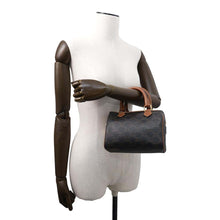Load image into Gallery viewer, CELINE Triomphe Boston Tan197582 PVC Coated Canvas Leather Size Small

