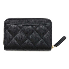 Load image into Gallery viewer, CHANEL Coin purse Classic zip coin purse BlackAP0216 Caviar Leather
