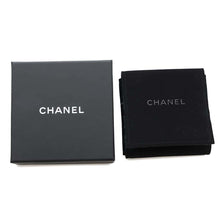 Load image into Gallery viewer, CHANEL CC Logo Brooch Champagne Gold Metal Rhinestone
