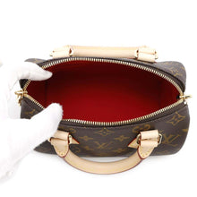Load image into Gallery viewer, LOUIS VUITTON Speedy Bandouliere Red/BeigeM46222 Monogram Size 20
