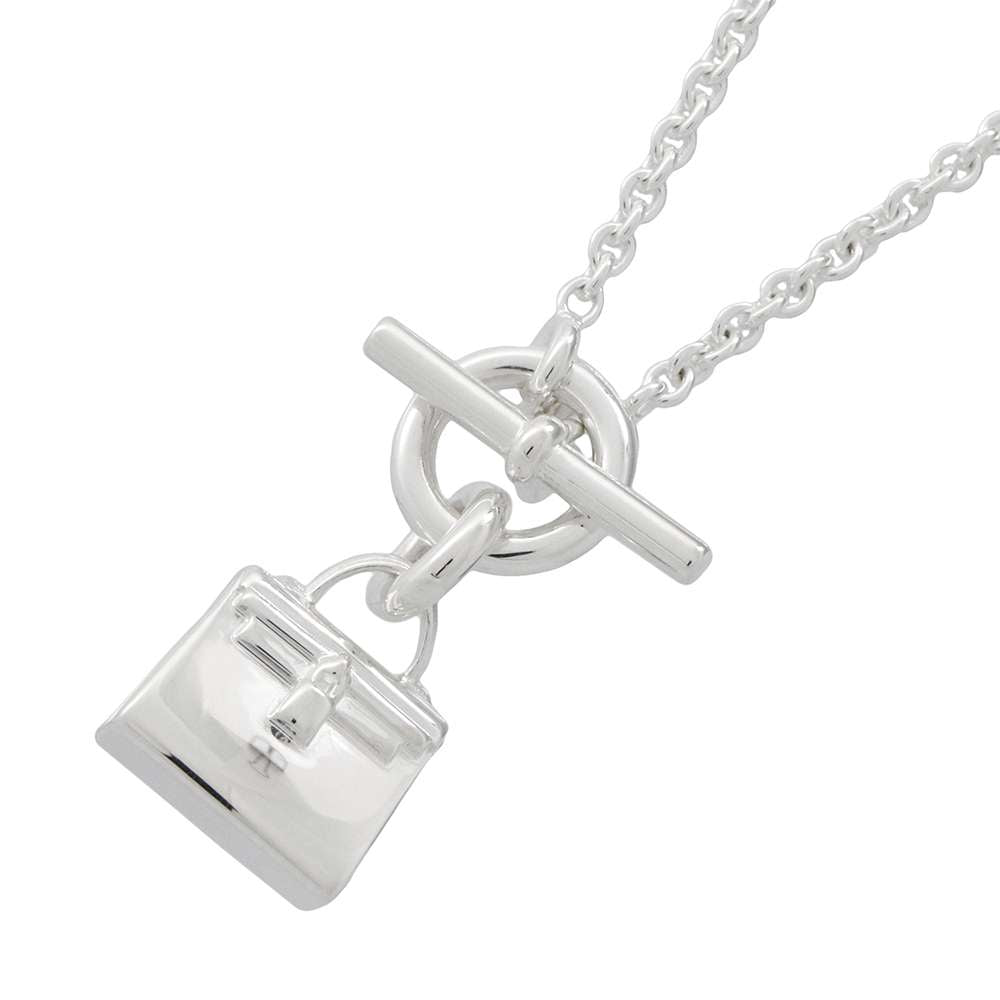 HERMES Amulette Kelly Necklace SV925