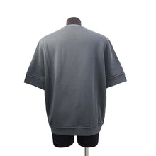 Load image into Gallery viewer, HERMES Crew de Sel round neck T-shirt Size L Orage Cotton100%
