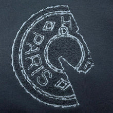 Load image into Gallery viewer, HERMES Crew de Sel round neck T-shirt Size L Orage Cotton100%
