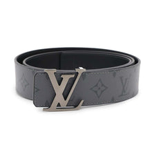 Load image into Gallery viewer, LOUIS VUITTON Belt・LV Initial 40MM Reversible Size 105 NoirM0285 Monogram Eclipse
