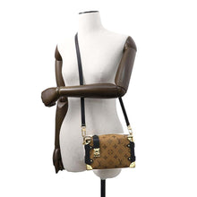Load image into Gallery viewer, LOUIS VUITTON side trunk NoirM47139 Monogram Reverse Canvas Size PM
