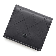 Load image into Gallery viewer, CHANEL Matelasse Small Wallet BlackAP4381 Leather
