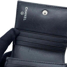 Load image into Gallery viewer, CHANEL Matelasse Small Wallet BlackAP4381 Leather
