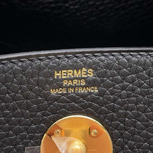 Load image into Gallery viewer, HERMES Lindy Black Taurillon Clemence Size 26
