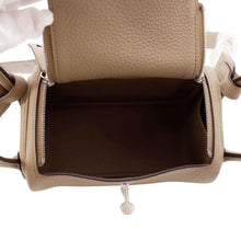 Load image into Gallery viewer, HERMES Lindy Beige Marfa Taurillon Clemence Size Mini
