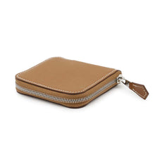 Load image into Gallery viewer, HERMES Azap compact silk in Gold Epsom
