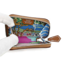Load image into Gallery viewer, HERMES Azap compact silk in Gold Epsom
