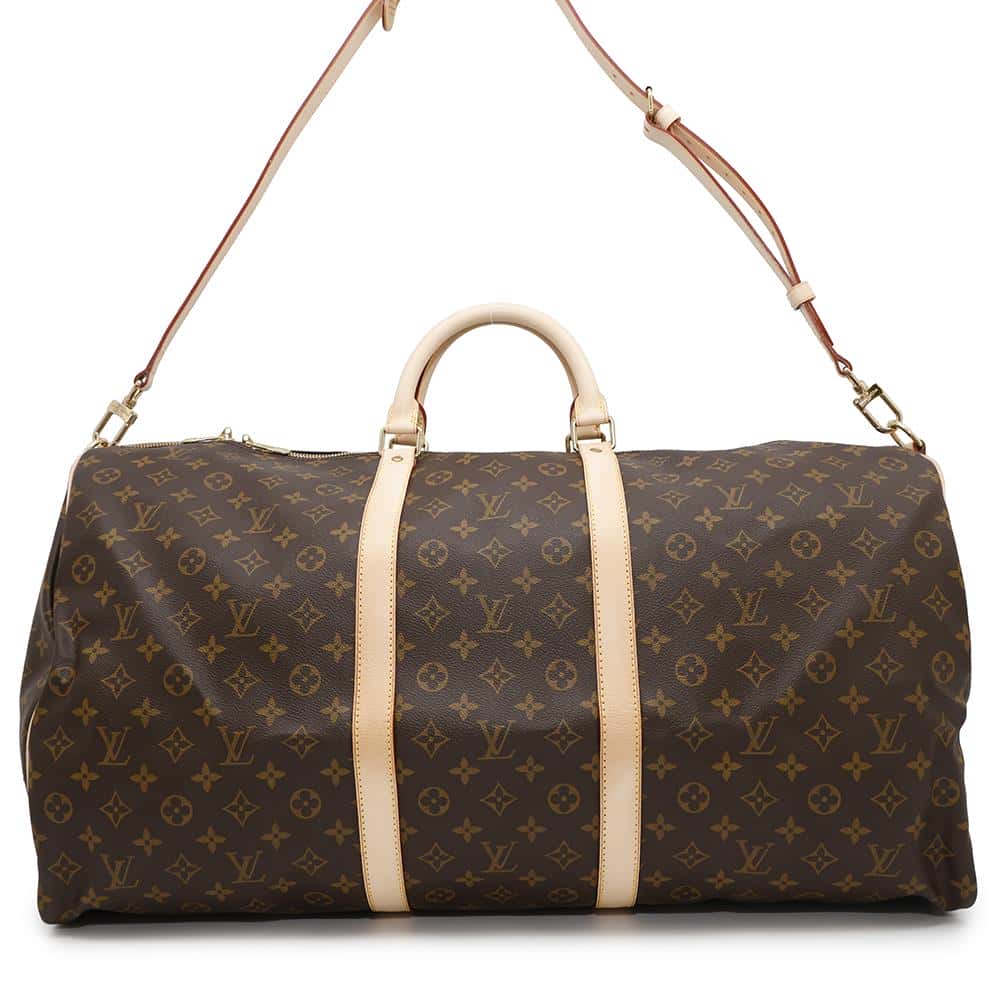 LOUIS VUITTON Keepall Bandouliere BrownM41412 Monogram Size 60