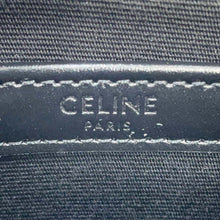 Load image into Gallery viewer, CELINE Triomphe Messenger Shoulder Bag Beige/Black113942 PVC Leather Size Small
