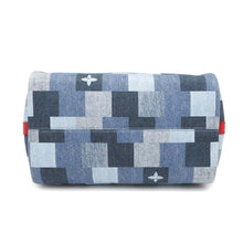 Load image into Gallery viewer, LOUIS VUITTON Speedy Bandouliere Blue/RedM45041 Monogram Denim Size 30

