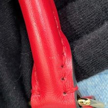 Load image into Gallery viewer, LOUIS VUITTON Speedy Bandouliere Blue/RedM45041 Monogram Denim Size 30
