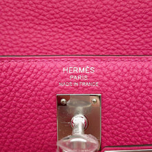Load image into Gallery viewer, HERMES Kelly Retourne Rose mexico Togo Leather Size 25
