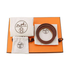 将图像加载到图库查看器中，HERMES Halzan Gold Taurillon Clemence Size 25
