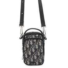 Load image into Gallery viewer, Dior Oblique Shoulder Bag Navy2SFBC087YKY Canvas Leather
