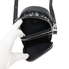 Load image into Gallery viewer, Dior Oblique Shoulder Bag Navy2SFBC087YKY Canvas Leather
