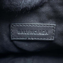 将图像加载到图库查看器中，BALENCIAGA Le Cagoule Shoulder Black671309 Leather Size XS
