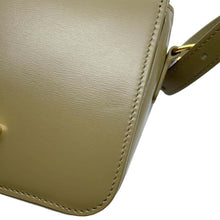 Load image into Gallery viewer, CELINE Teen Triomphe Shoulder Bag Olive188423 Shiny Calf Leather
