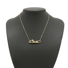 将图像加载到图库查看器中，CARTIER PANTHERE de Cartier PendantB7224737 K18YG BlackLacquer
