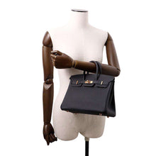 将图像加载到图库查看器中，HERMES Birkin Caban Togo Leather Size 25
