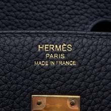 将图像加载到图库查看器中，HERMES Birkin Caban Togo Leather Size 25
