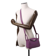 Load image into Gallery viewer, HERMES Lindy Anemone Taurillon Clemence Size Mini
